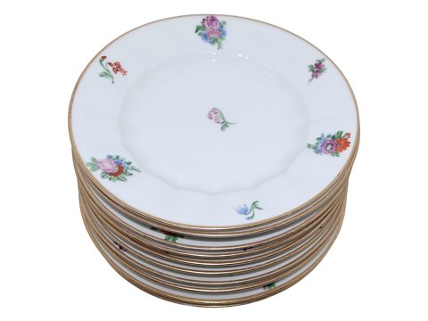 StrøblomstStor kagetallerken 17,5 cm.