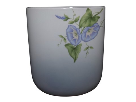 Bing & GrøndahlOval vase med blå snerler