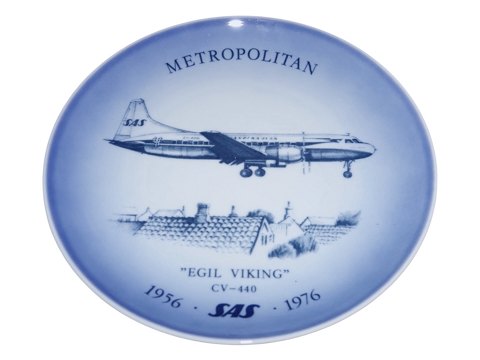 Bing & Grøndahl Flyplatte nr. 3Metropolitan SAS