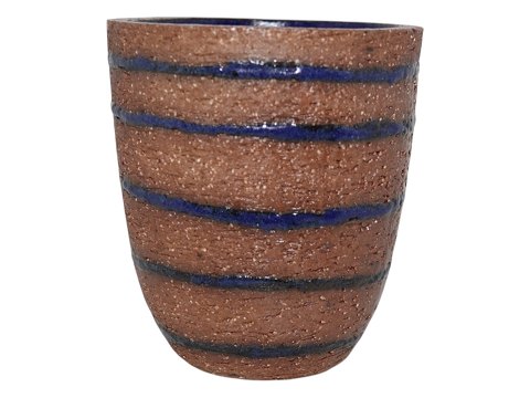 Christian Poulsen art potteryEarly striped vase