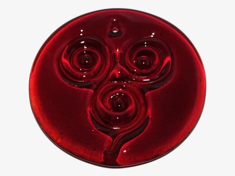 HolmegaardSmall dark red suncatcher