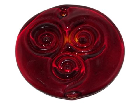 HolmegaardSmall dark red suncatcher
