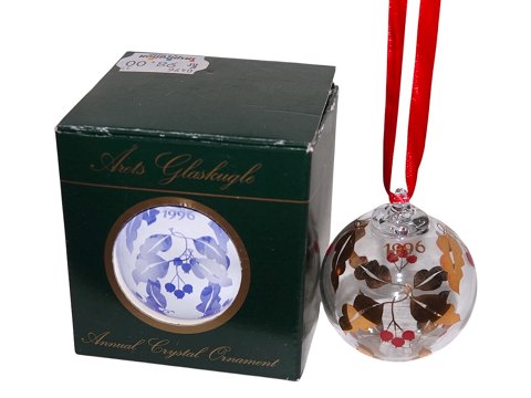 Bing & GrondahlAnnual Crystal Christmas Ornament 1996