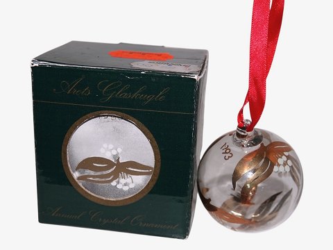 Royal CopenhagenAnnual Crystal Christmas Ornament 1993