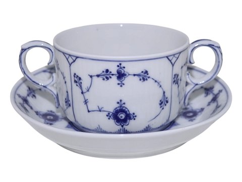 Musselmalet RifletLille bouillionkop uden låg #84