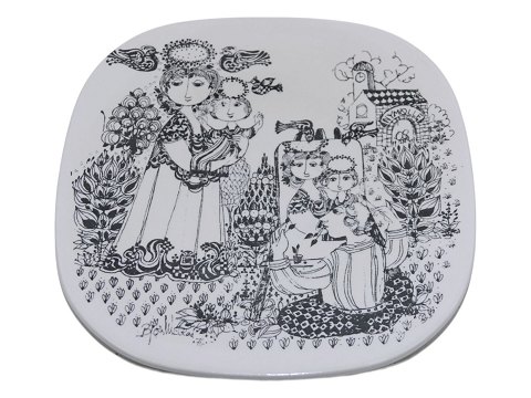Bjorn Wiinblad art potteryAnnual plate 1976-1977