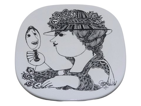 Bjorn Wiinblad art potteryAnnual plate 1984-1985