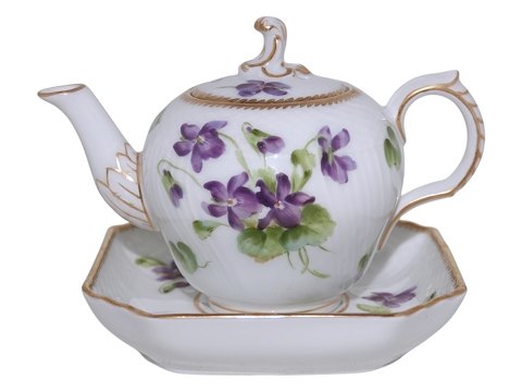 Blue ViolsMiniature teapot