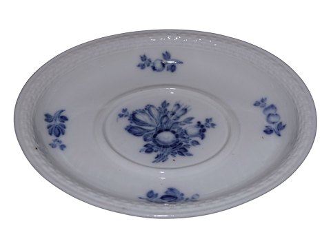 Blå Blomst FlettetUnderfad til sovseskål fra 1820-1850