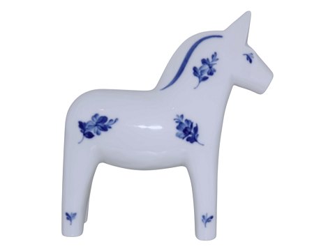 Blå Blomst Sjælden Dalahest figur