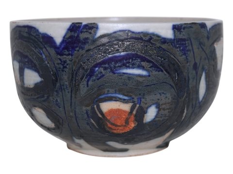 Royal Copenhagen keramikSkål af Gerd Hiorth Petersen
