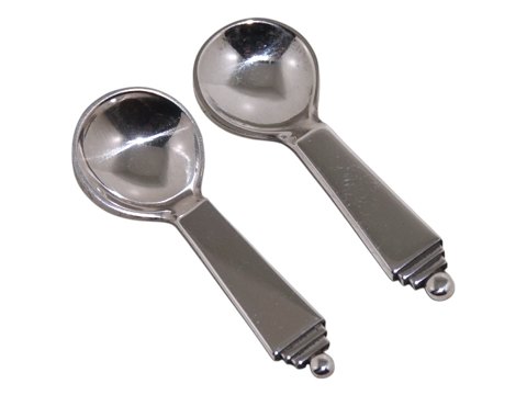 Georg Jensen Pyramide sølvLille saltske 5,1 cm.