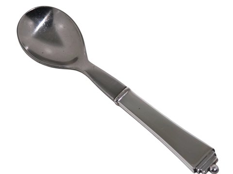 Georg Jensen Pyramid sterling silverEgg spoon 11.8 cm.