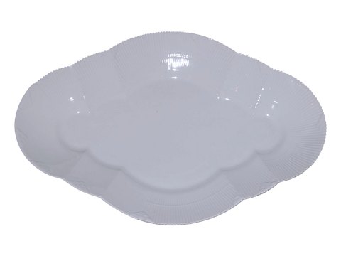 Hvid ElementsKæmpe stort fad 47,5 cm.