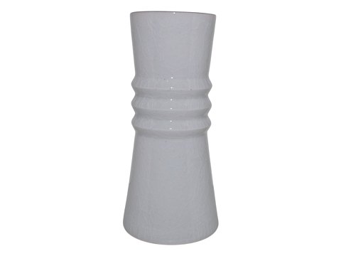 Richard Manz keramikVase med krakkele glasur fra 1990