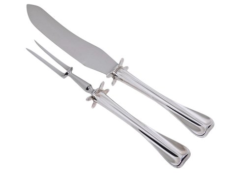 Kent silverLarge meat carving set 33 cm.