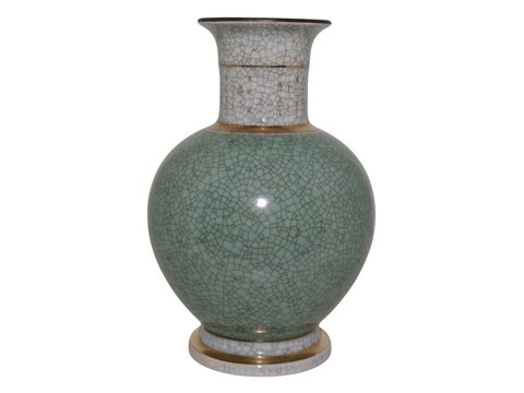 Royal CopenhagenGrøn Craquele vase