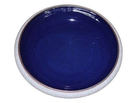 Royal CopenhagenDark blue Craquele  dish