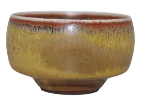 Gustavsberg StudioStig Lindberg miniature  unique art pottery bowl