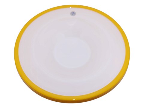 HolmegaardGul Palet fad/tallerken 27,5 cm.