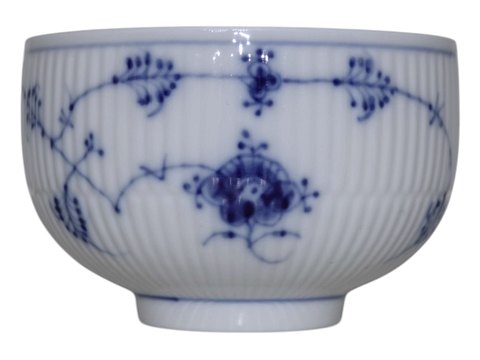 Musselmalet RifletLille rund skål 8,5 cm.