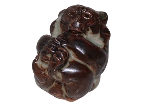 Royal Copenhagen art pottery figurineMiniature bear