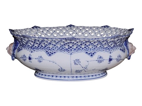 Musselmalet HelblondeStor jardiniere 39 cm.