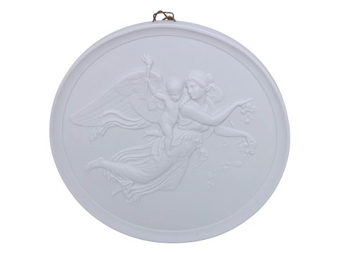 Bing & GrondahlLarge Thorvaldsen plate "Day" 28.5 cm. from 1853-1895