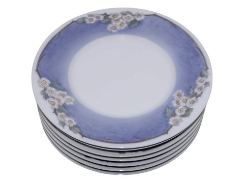 Royal CopenhagenArt Nouveau frokostallerken med æbleblomster  fra 1898-1923