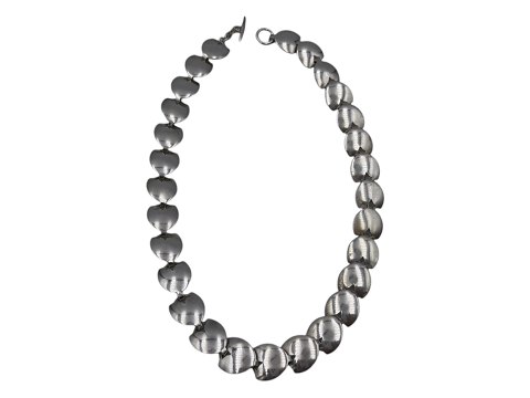 Dansk sterling sølvModerne halskæde fra ca. 1970