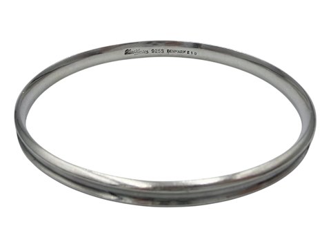 Hans Hansen sølvModerne armring fra ca,. 1950