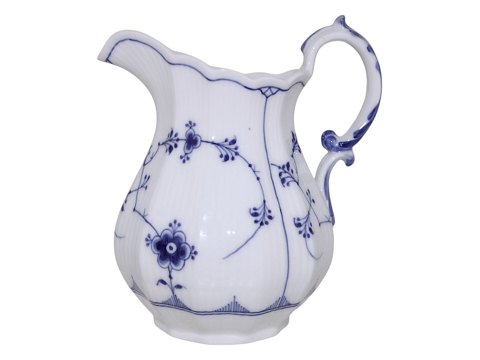 Blue Fluted PlainSmall milk pitcher 16 cm.