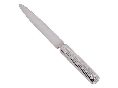 Georg Jensen BernadotteBrevkniv helt i sølv 22,4 cm.