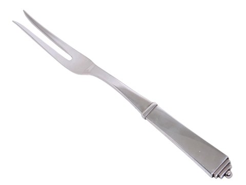 Georg Jensen Pyramide sterling sølvLang stegegaffel 23,2 cm.