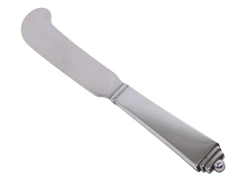 Georg Jensen Pyramid sterling silverButter knife 14.6 cm.