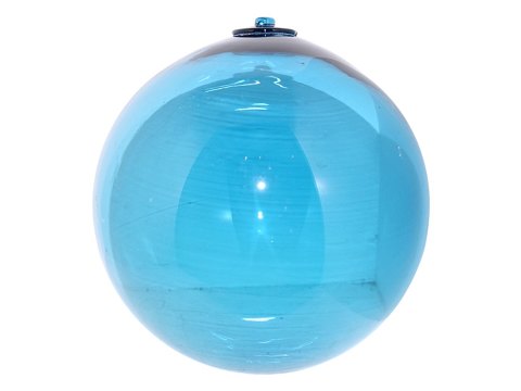 HolmegaardKæmpe turkisblå dekorationskugle 19 cm.