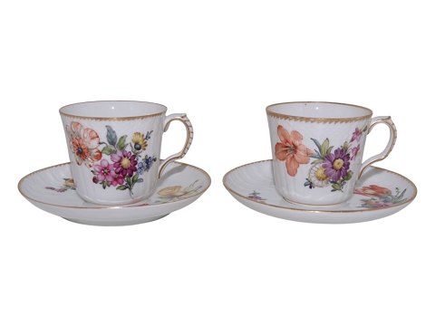 Fuld Saksisk BlomstLille spressokop