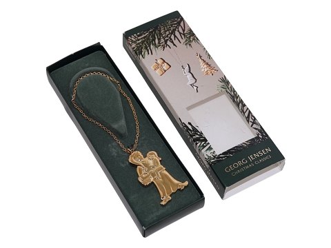Georg Jensen Golden ChristmasOrnament Nissemor med barn