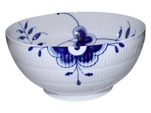 Blue Fluted MegaLarge round bowl 23 cm.