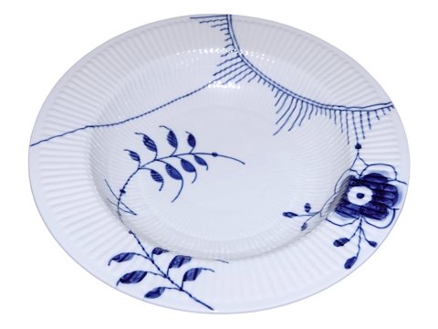 Blå Mega MusselmaletStor pastatallerken 30 cm.