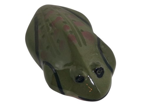 Royal CopenhagenSmall green frog figurine