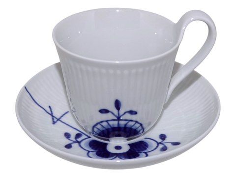 Blue Fluted Mega BlueLarge high handle cup