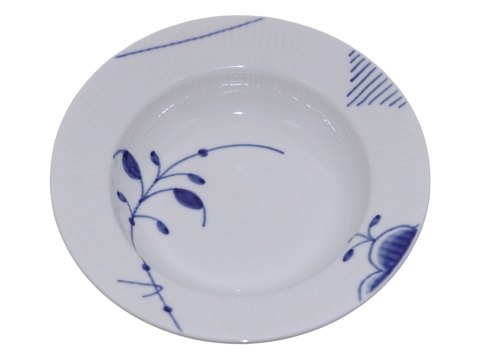 Blue Fluted MegaExtra small soup plate 16.9 cm. - Motive #2