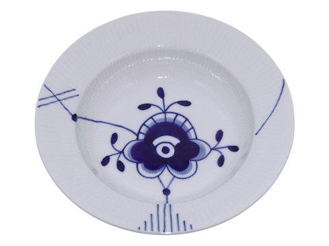 Blue Fluted MegaExtra small soup plate 16.9 cm. - Motive #4