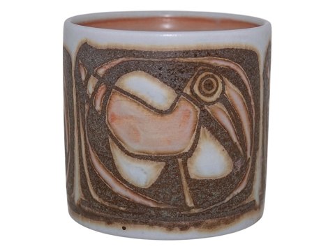 Royal CopenhagenSmall beaker with toucans