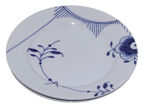 Blue Fluted MegaLuncheon plate 21.9 cm. #622 - Motive 2