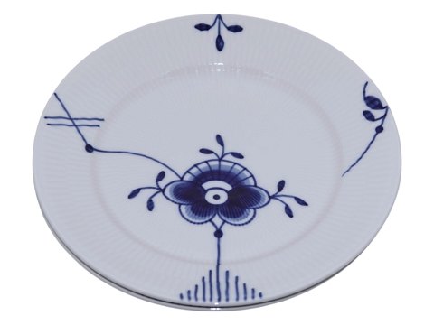 Blue Fluted MegaLuncheon plate 21.9 cm. #622 - Motive 4