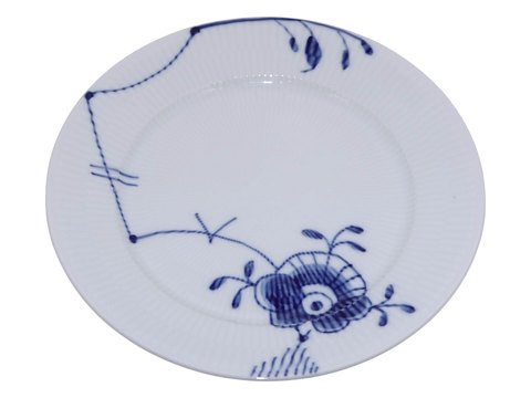 Blue Fluted MegaLuncheon plate 21.9 cm. #622 - Motive 6