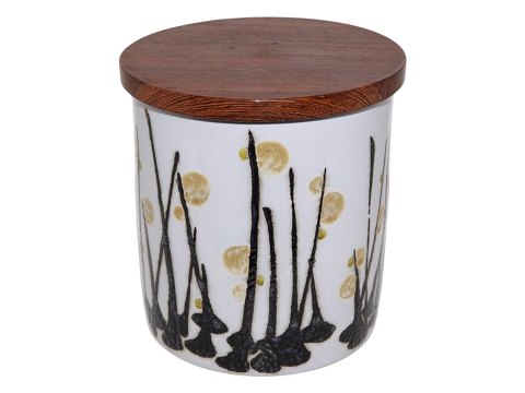 Royal Copenhagen TeneraLarge lidded jar with wooden lid