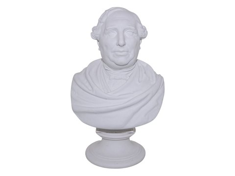 Stor Royal Copenhagen Thorvaldsen busteMand fra ca. 1850